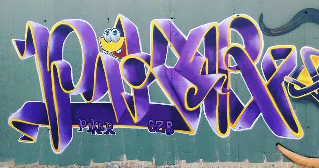 graffiti by piker czb