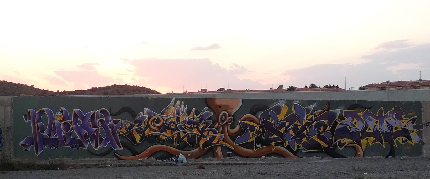 graffiti piker - nohek - mezkla y zote
